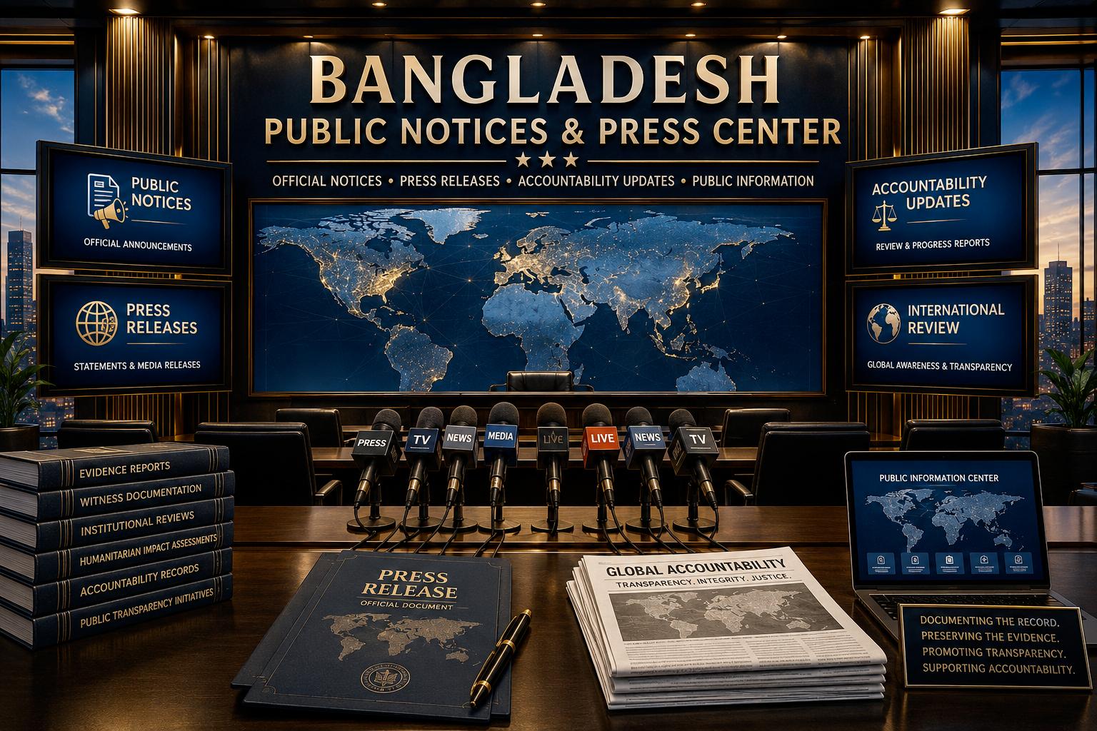 Bangladesh Public Notices & Press Center