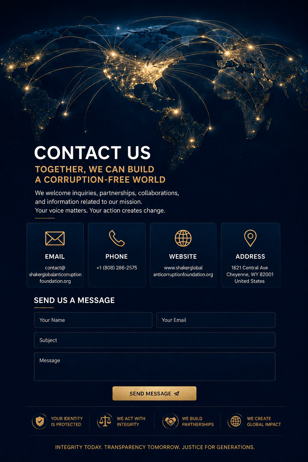 Contact SGACIF