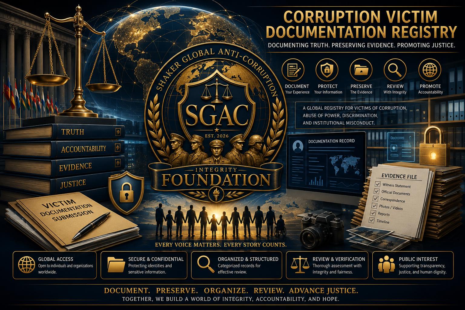 Corruption Victim Documentation Registry
