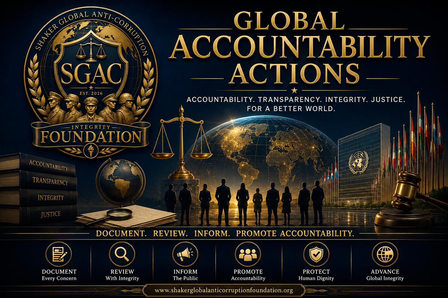 Global Accountability Actions