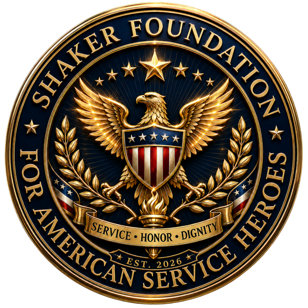 Shaker Foundation for American Service Heroes logo