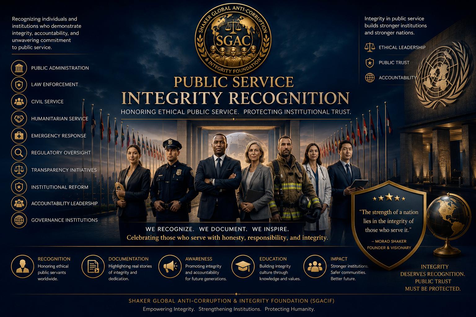 Public Service Integrity Recognition